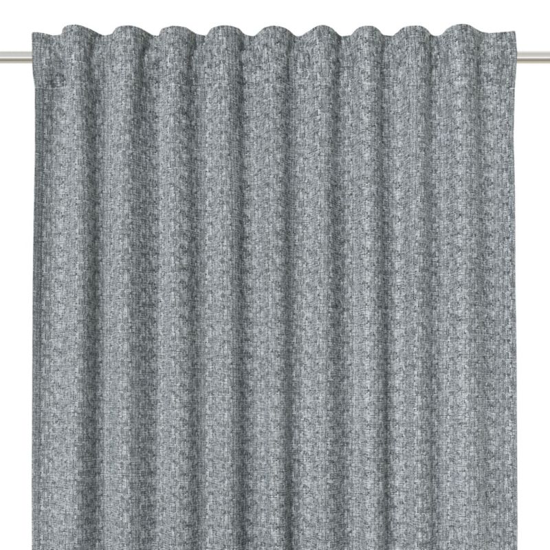 Zasłona GoodHome Jind 140 x 300 cm szara