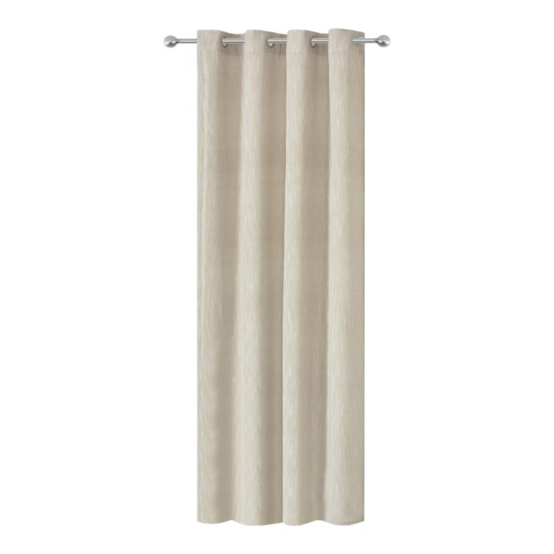 Zasłona GoodHome Lurex 140 x 260 cm beżowo-złota