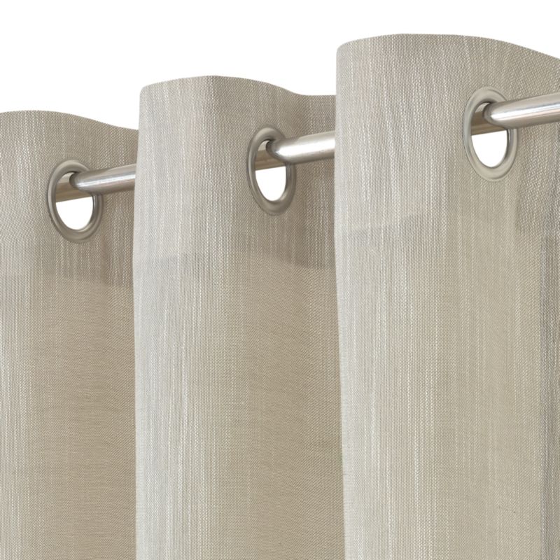 Zasłona GoodHome Lurex 140 x 260 cm beżowo-złota