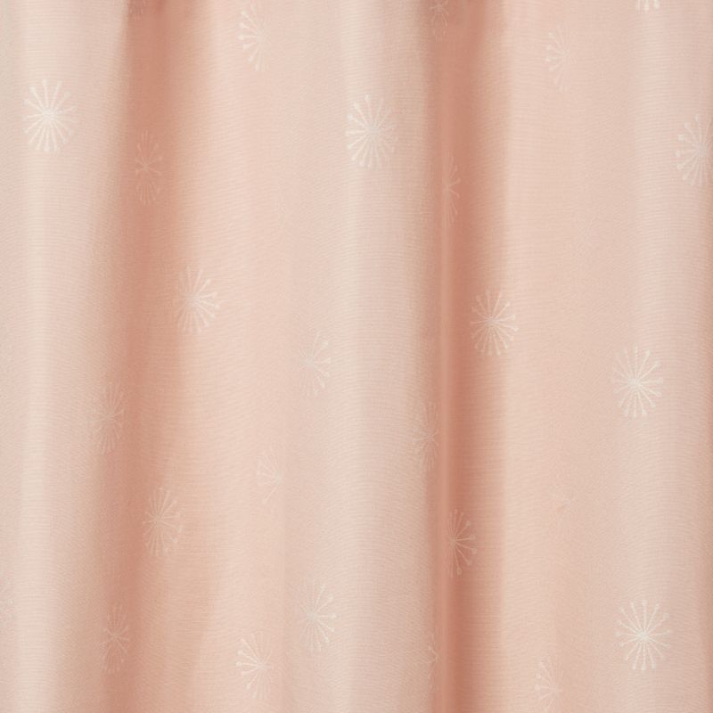 Zasłona GoodHome Melfi 140 x 260 cm różowa