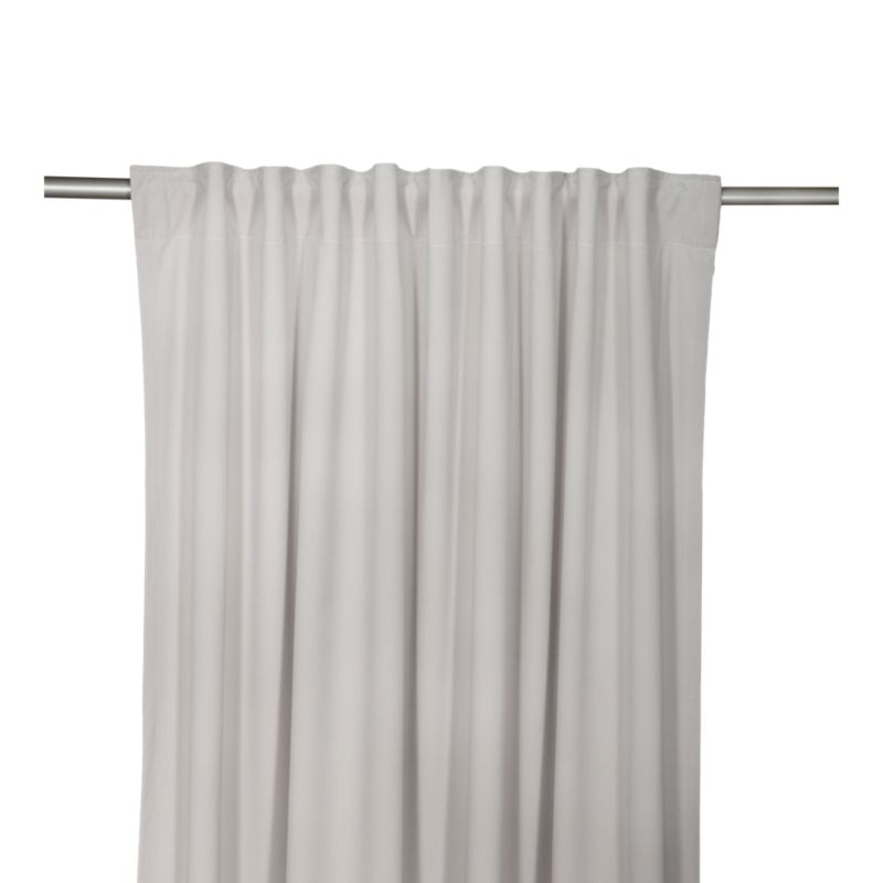 Zasłona GoodHome Valgreta140 x 300 cm jasnoszara