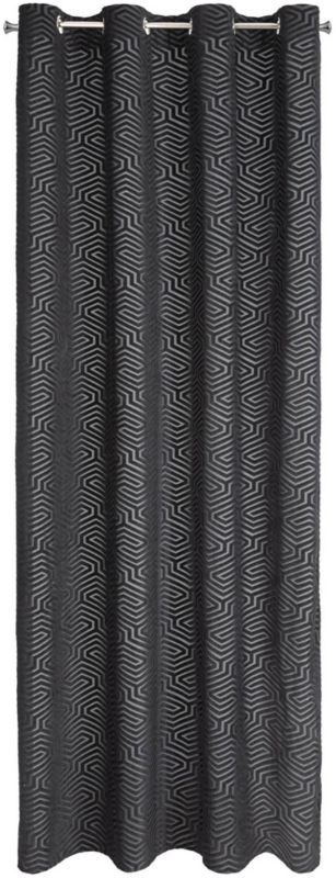 Zasłona Inga 140 x 250 cm czarna