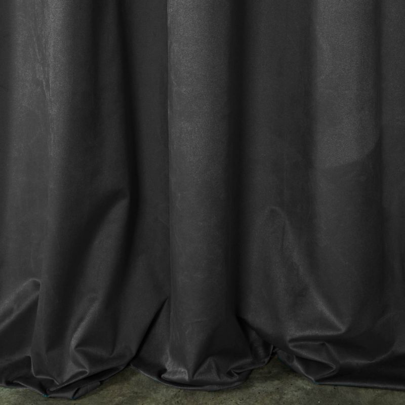 Zasłona Rosa 135 x 300 cm czarna