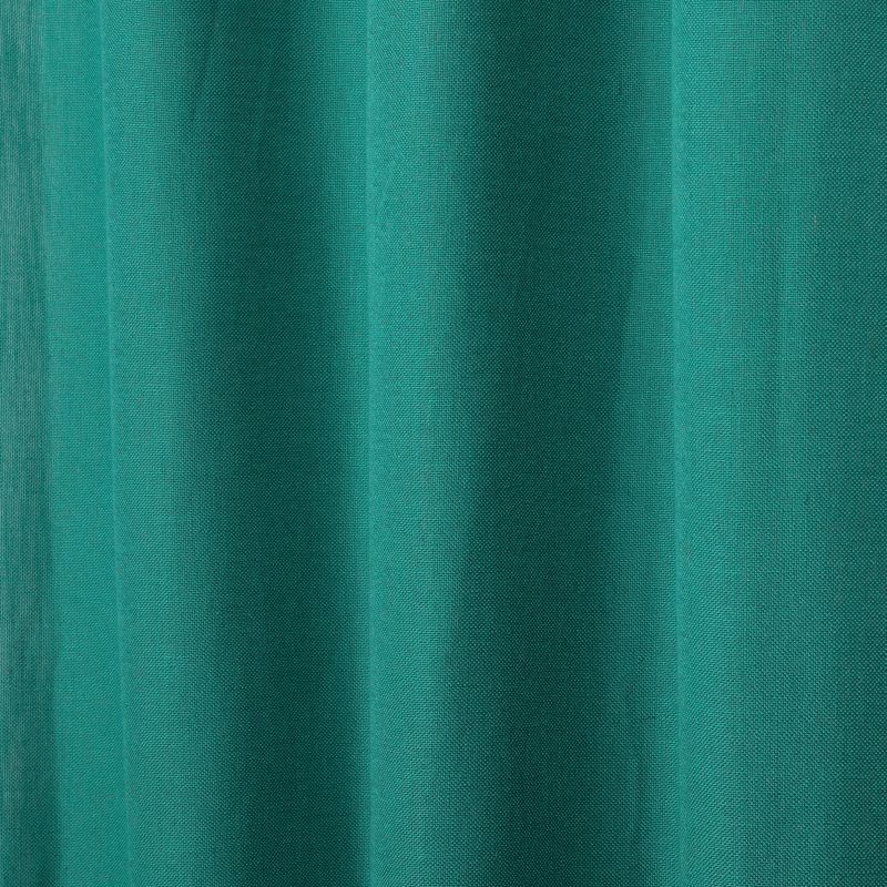 Zasłona z kółkami GoodHome Wiley 140 x 260 cm zielona