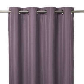 Zasłona zaciemniająca GoodHome Klama 140 x 260 cm fioletowa