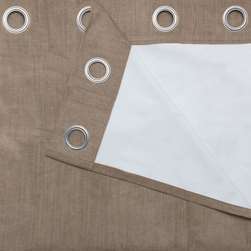 そら Zasłona zaciemniająca GoodHome Pahea 135 x 260 cm brązowa