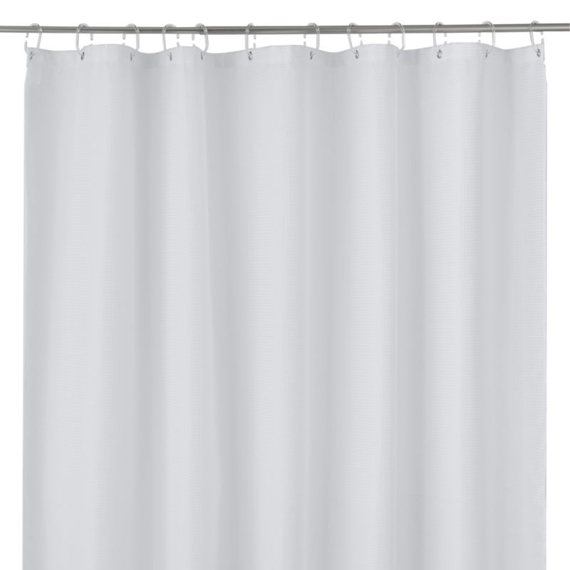 Zasłonka prysznicowa Cecina 180 x 200 cm biała