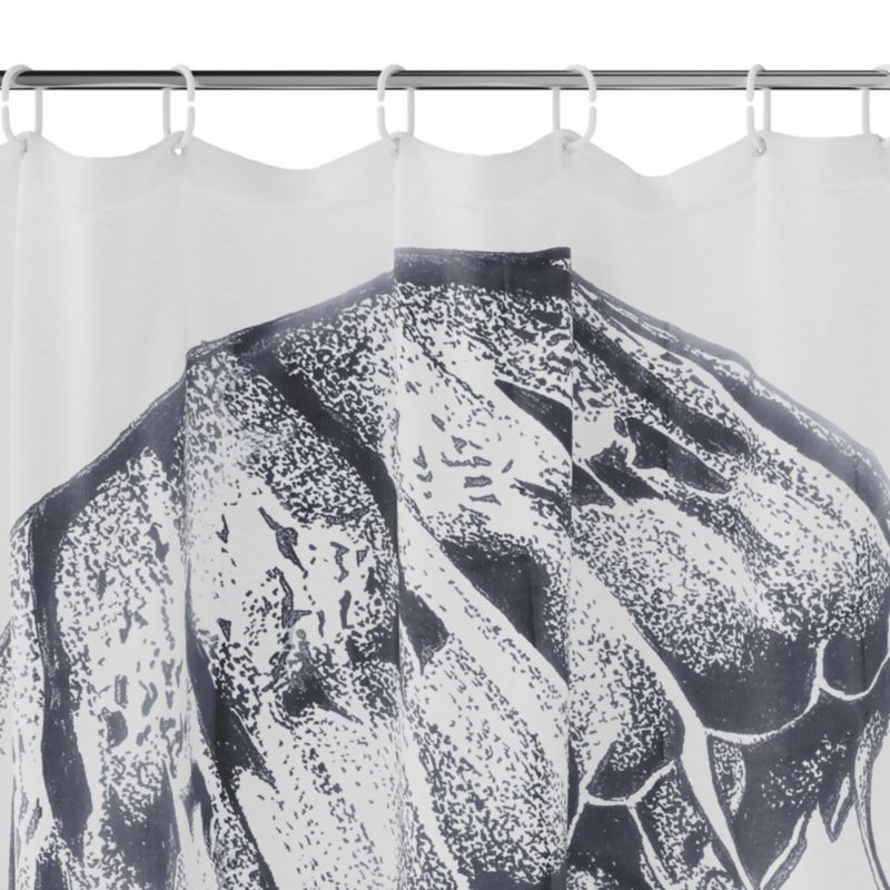 Zasłonka prysznicowa GoodHome Islay 180 x 200 cm ośmiornice
