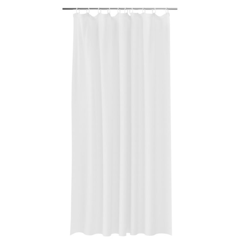Zasłonka prysznicowa GoodHome Koros 180 x 200 cm biała