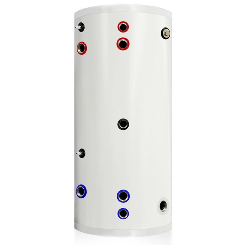 Zasobnik CWU 300L TECHGLOBE nierdzewny 2 wężownice (1,8 + 3,1) m² zbiornik bojler 1 szt.