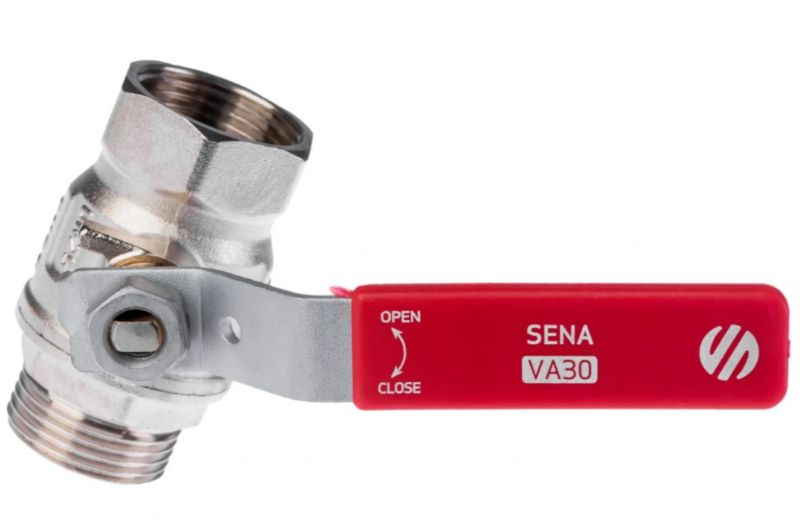 Zawór Arco kulowy do wody z dźwignią DN15 GZ-GW SENA VA30 Inox 12.7 mm 1 szt.