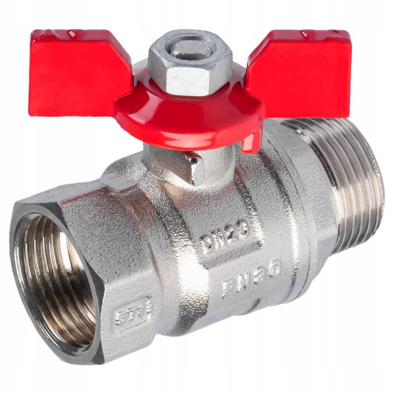 Zawór Arco kulowy do wody z uchwytem motylkowym DN15 GW SENA VA30 12.7 mm 1 szt.