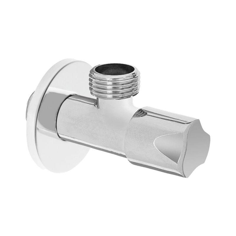 Zawór Kątowy do Baterii Pralki GZ/GZ 1/2"x3/8"Metalowa Rączka INVENA 1 szt.