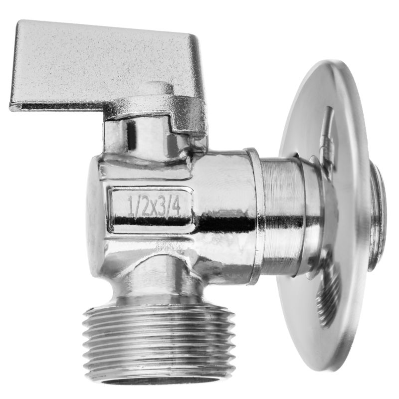 Zawór Kątowy do Pralki Baterii Kulowy Odcinający GZ/GZ 1/2"x3/8" INVENA 1 szt.