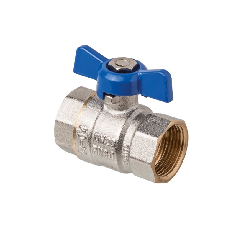 Zawór Kulowy do Wody CO Kurek Odcinający 140C GW/GW 3/4"x3/4" INVENA Prov 1 szt.