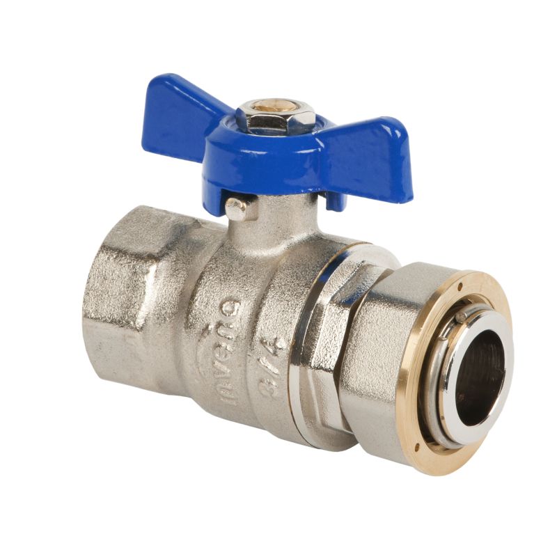 Zawór Kulowy do Wody CO Kurek Odcinający GW/GW 3/4"x3/4" 120C INEVNA Prov 1 szt.