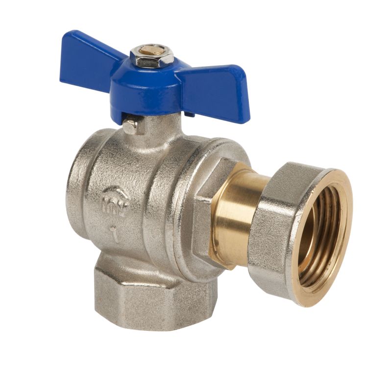 Zawór Kulowy do Wody Kurek Odcinający Motylek GW/GW 3/4"x3/4" INVENA Prov 1 szt.