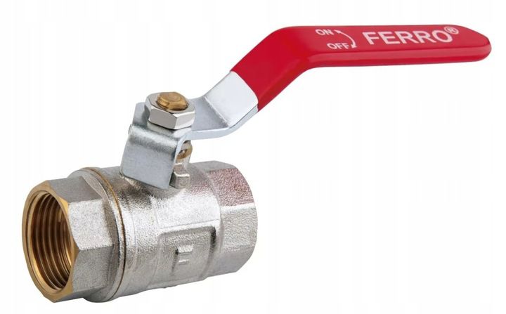 Zawór kulowy Ferro wodny 38.1 mm 1 szt.