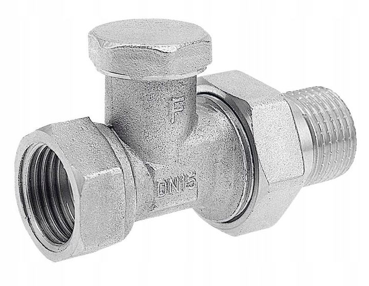 Zawór powrotny Ferro 12.7 mm prosty 1 szt.