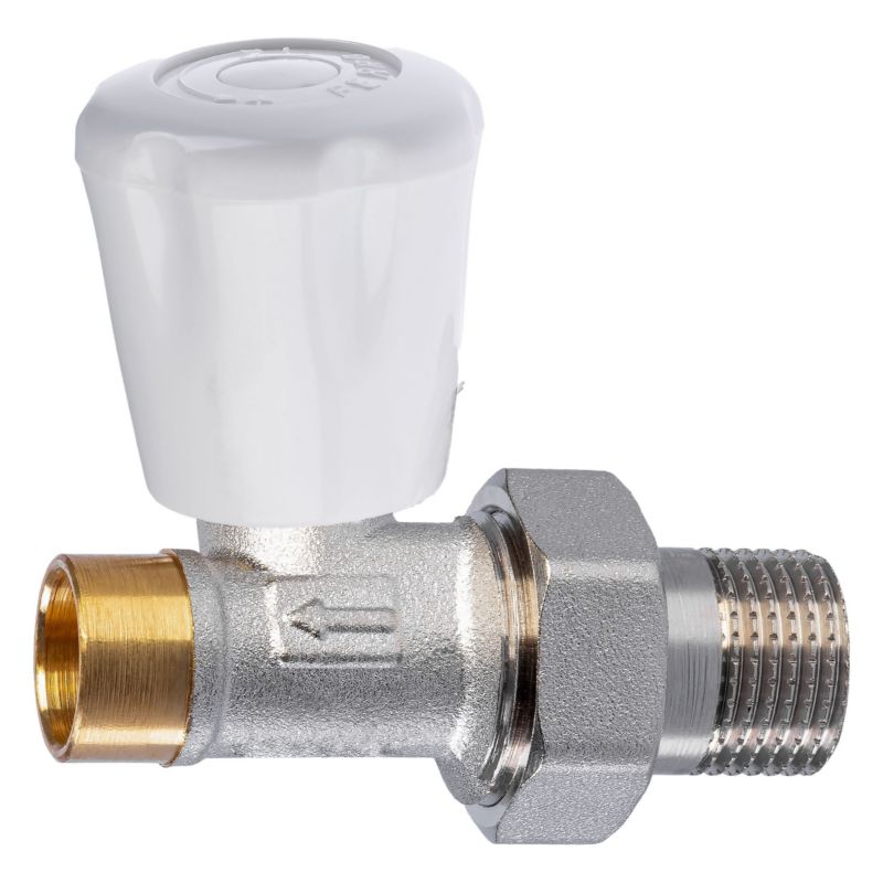 Zawór zasilający Ferro prosty do wlutowania 12.7 mm 1 szt.