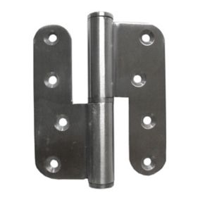 Zawias GJM rozłączny lewy 100 x 86 mm inox