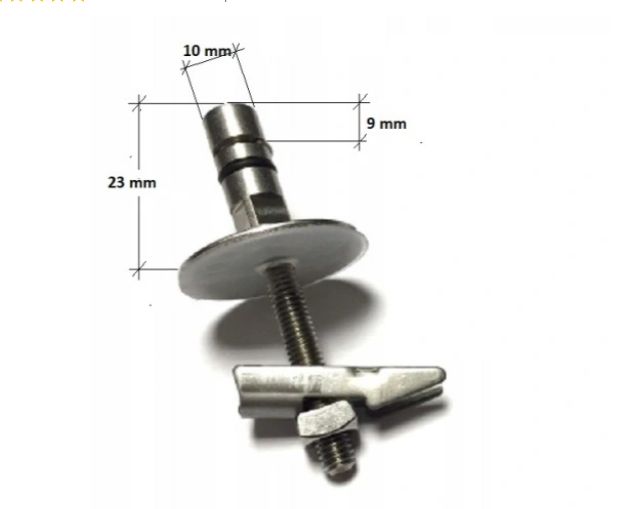 Zawias metalowy Ramm do desek sedesowych Roca Inspira Meridian 1szt