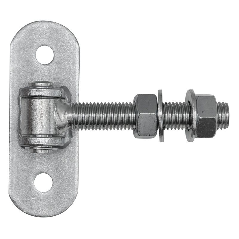 Zawias regulowany do bramy PSG z szyldem 140x50 mm ocynkowany M20 105 kg 1 szt.
