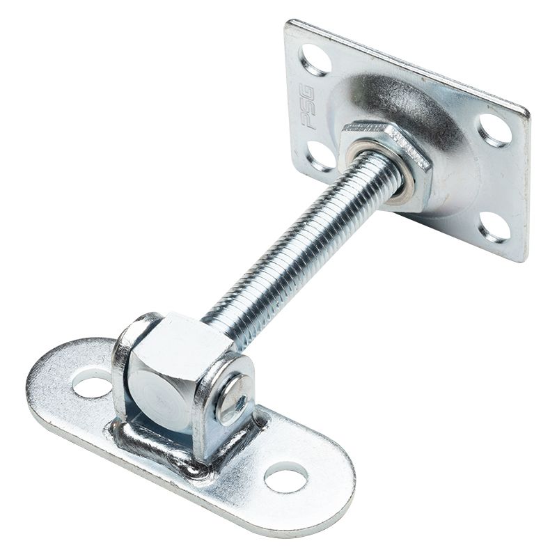 Zawias regulowany M14 z szyldem 115x40 mm i platerem 75x55x3 PSG 1 szt.