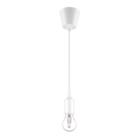 Zawiesie do lampy GoodHome Adjalin E27 białe