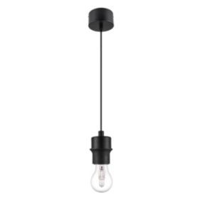 Zawiesie do lampy GoodHome Klentony E27 czarne