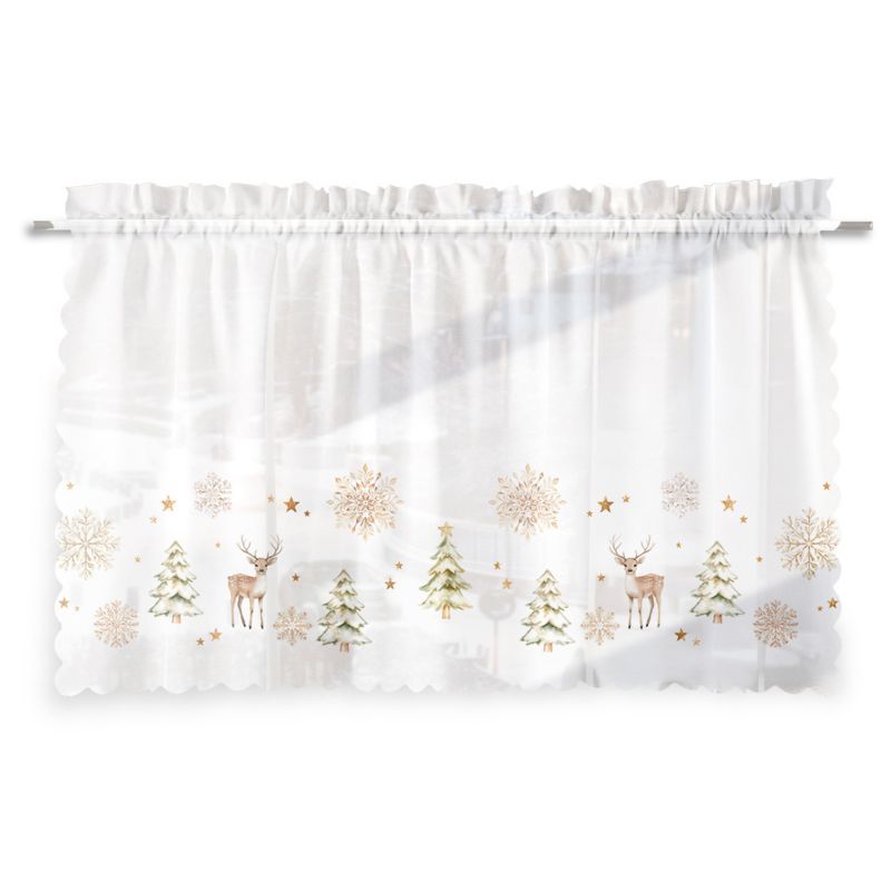 Zazdrostka Choinki Zimowa Opowieść Markizeta Woal Biała 100X40 Cm 1 Szt.