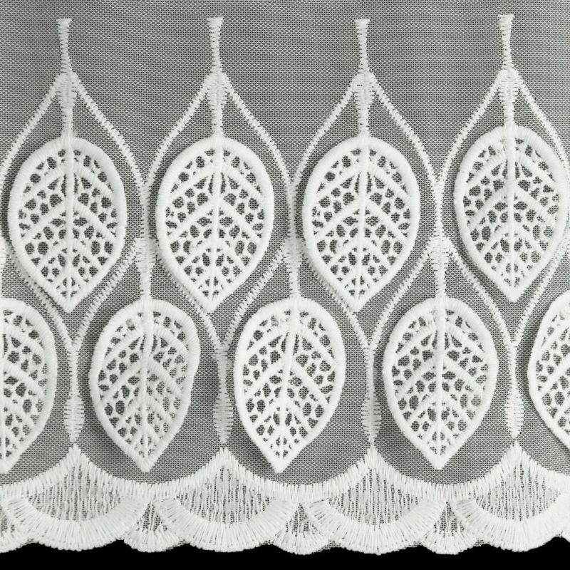 Zazdrostka Firanka Nira Eurofirany Woal Biała Przelotki 40X150 Cm 1 Szt.