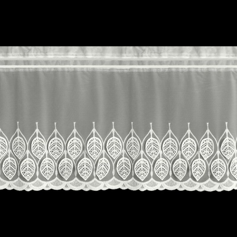 Zazdrostka Firanka Nira Eurofirany Woal Biała Przelotki 40X150 Cm 1 Szt.