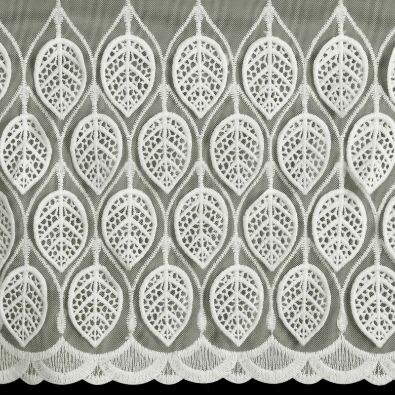 Zazdrostka Firanka Nira Eurofirany Woal Biała Przelotki 70X150 Cm 1 Szt.