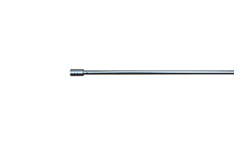 Zazdrostka GoodHome Dokos walec srebrna 50-80 cm fi 7/9