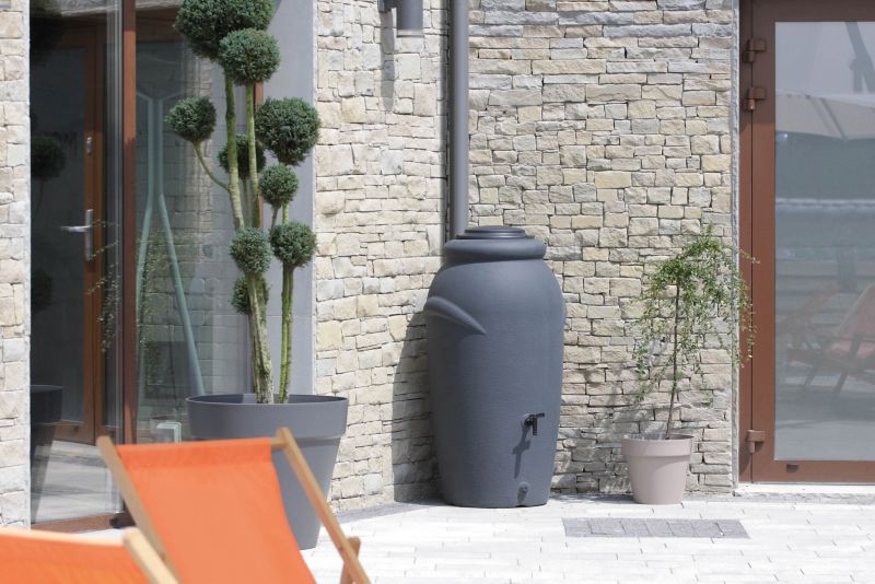 Zbiornik na deszczówkę Prosperplast Aquacan 210 l antracyt