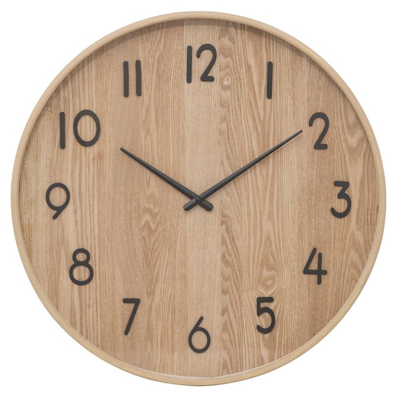Zegar ścienny Ivana Atmosphera brązowy mdf 55 cm 1 szt.