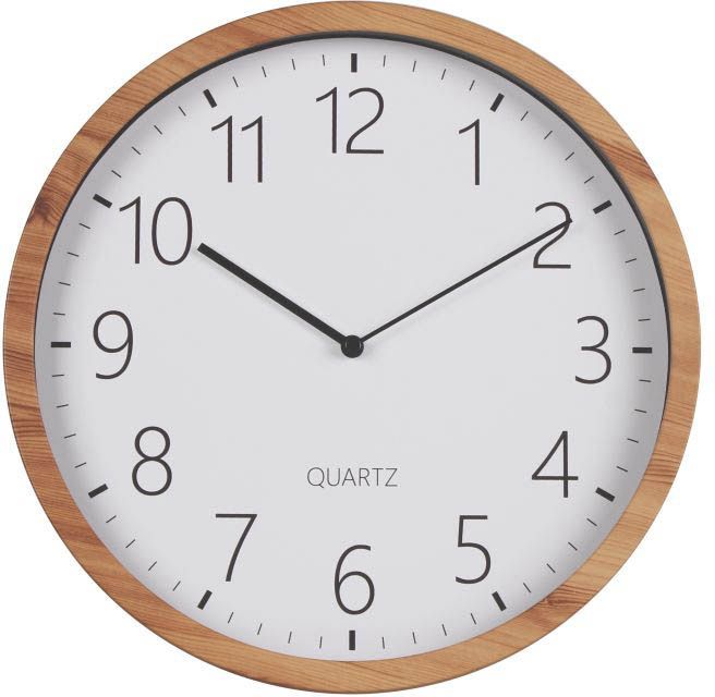 Zegar ścienny Splendid Badi 30 x 30 cm drewniany