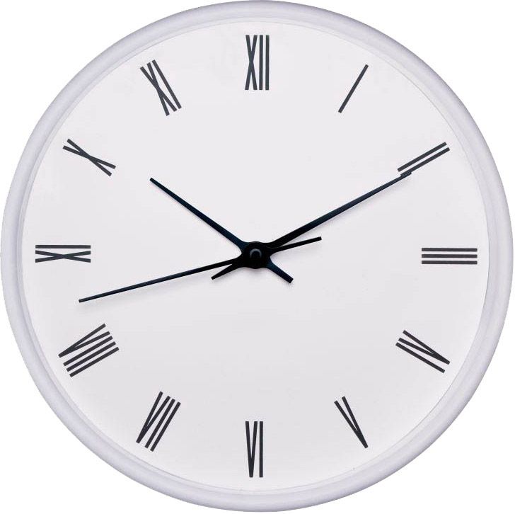 Zegar ścienny Splendid Easy 25,5 x 25,5 cm biały