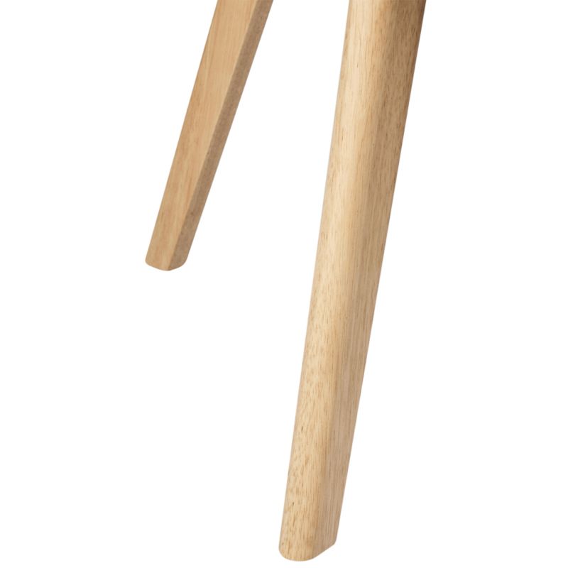 Zestaw 2 krzeseł do jadalni Holly Drewno Jasny brąz/ szary 1 par.