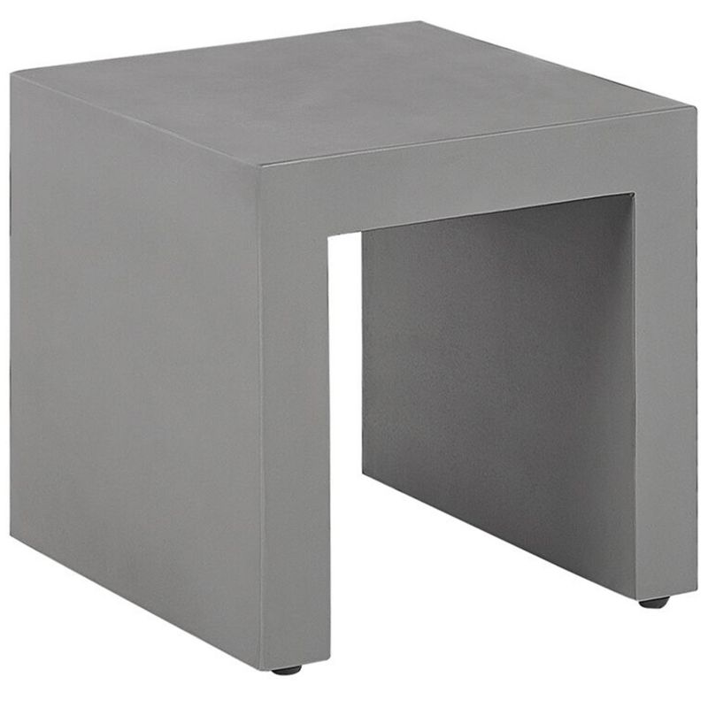 Zestaw 2 krzeseł ogrodowych Taranto Beton Szary 1 par.