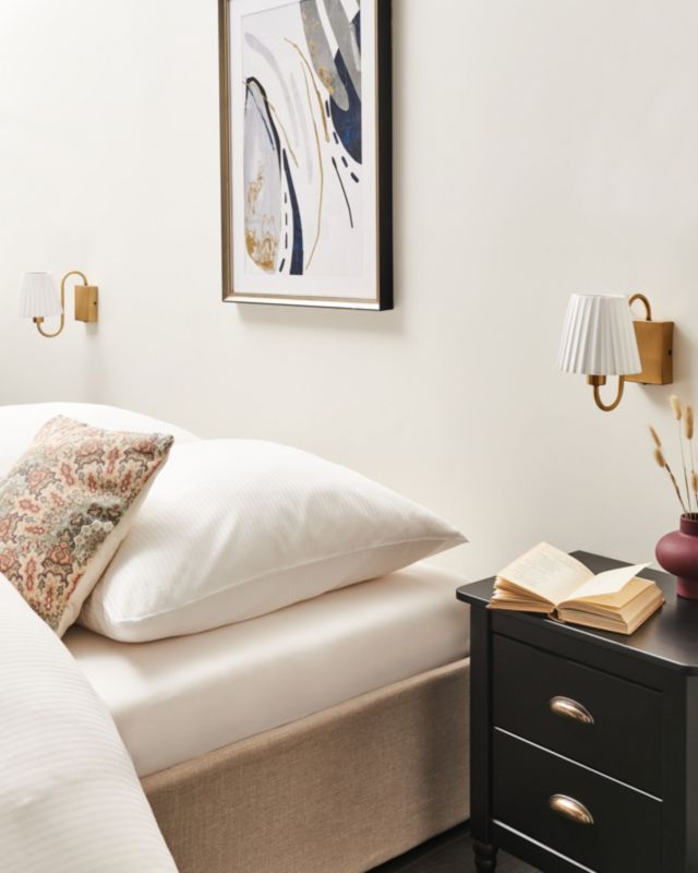Zestaw 2 lamp ściennych Tolka Metal Biały 1 par.