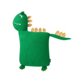 Zestaw 2 poduszek Dla dzieci Dinos Bawełna 45 x 45 cm Zielony 1 par.