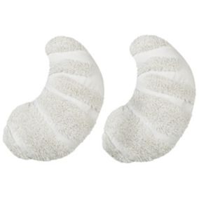 Zestaw 2 poduszek Dla dzieci Snowdrop Bawełna 40 x 25 cm Biały 1 par.