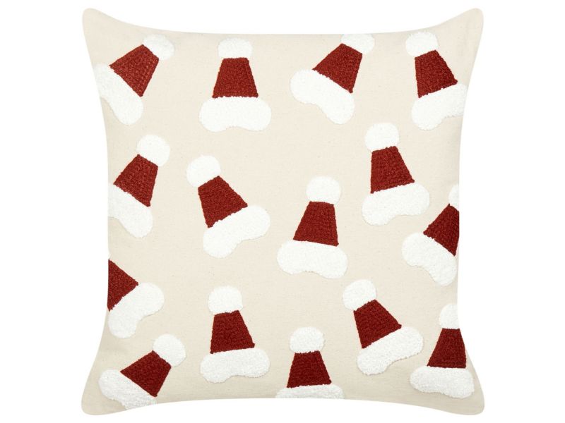 Zestaw 2 poduszek Dla dzieci Sugarplum Bawełna 45 x 45 cm Jasnobeżowy 1 par.