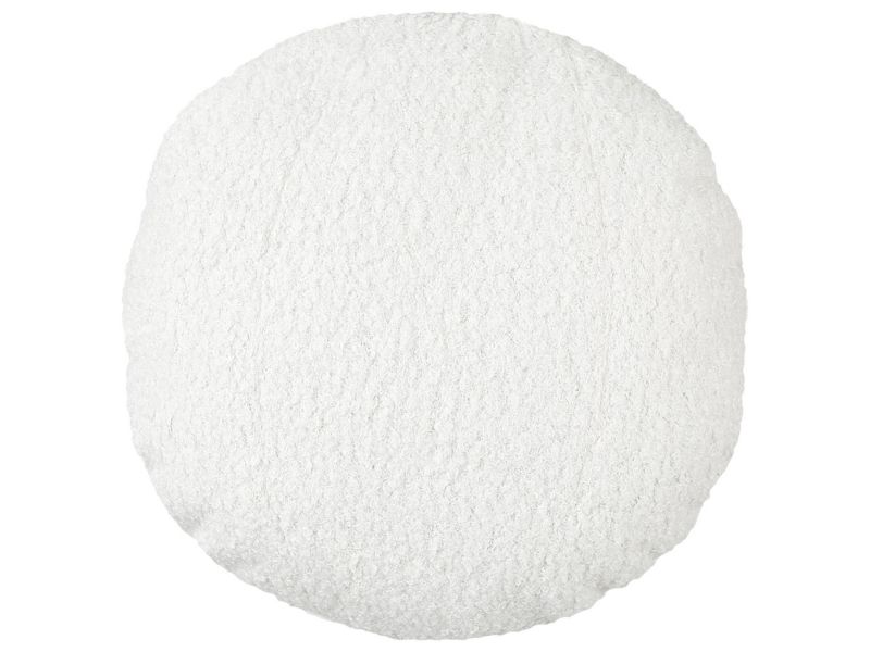 Zestaw 2 poduszek Jednolity Rutabaga 30 x 30 cm Biały 1 par.
