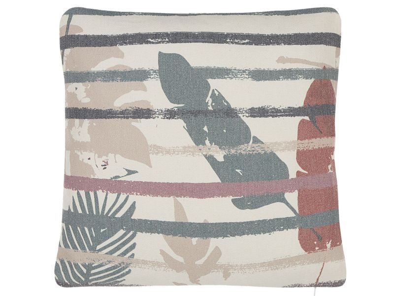 Zestaw 2 poduszek W paski Bidens 45 x 45 cm Kolorowy 1 par.