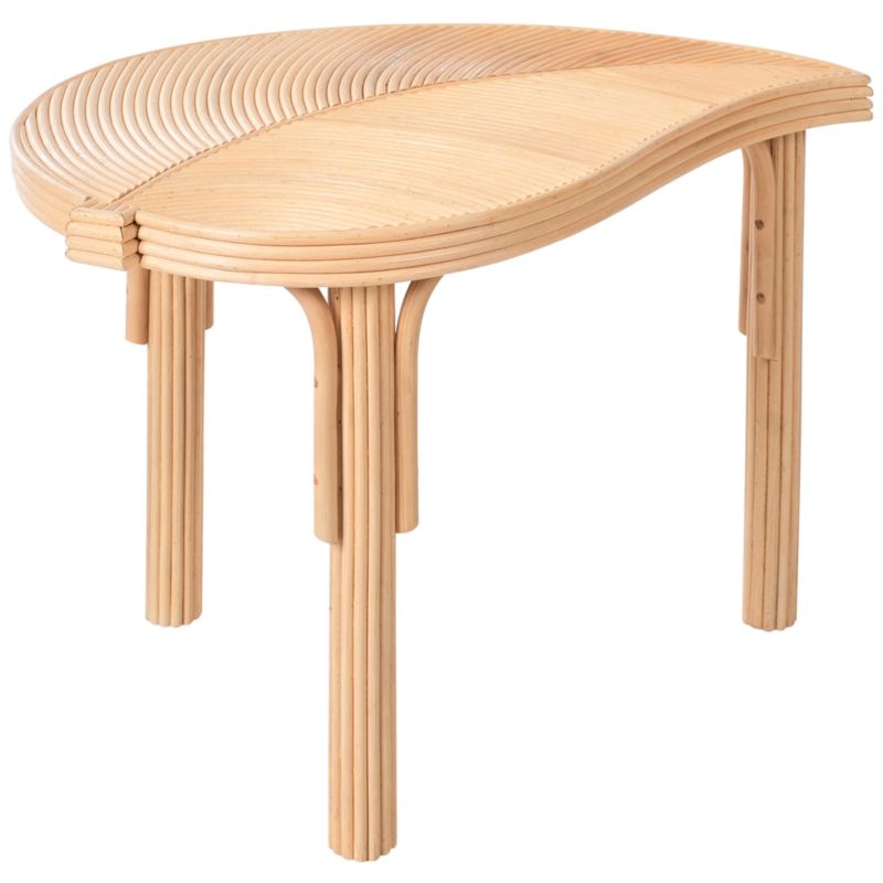 Zestaw 2 stolików kawowych Paralia Rattan Naturalny 1 par.