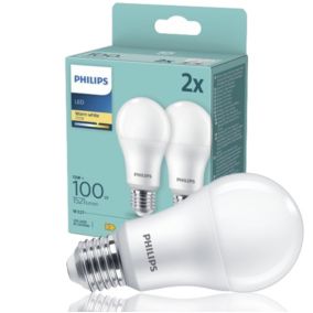 Zestaw 2x żarówka LED Philips 100W A67 E27 WW FR ND 2PF/6 DISC 1op.