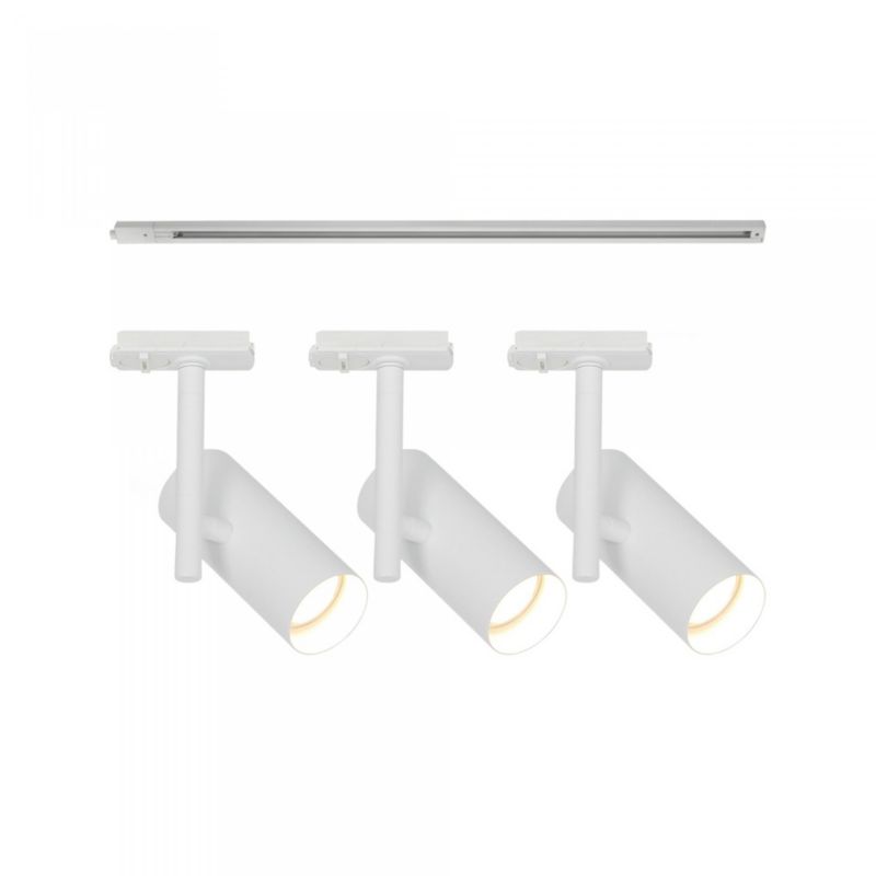 Zestaw 3x lampa reflektor spot + 1m szynoprzewodu JEROME LINK 2510096001 Nordlux 1 szt.